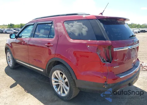 2018 Ford Explorer Xlt z USA, uszkodzony, nr VIN 1FM5K8D84JGA35045